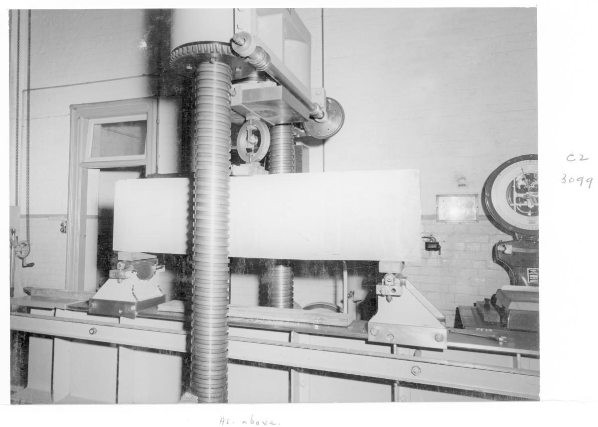Air pollution testing laboratory at University of Queensland, George Street, Brisbane, April 1959