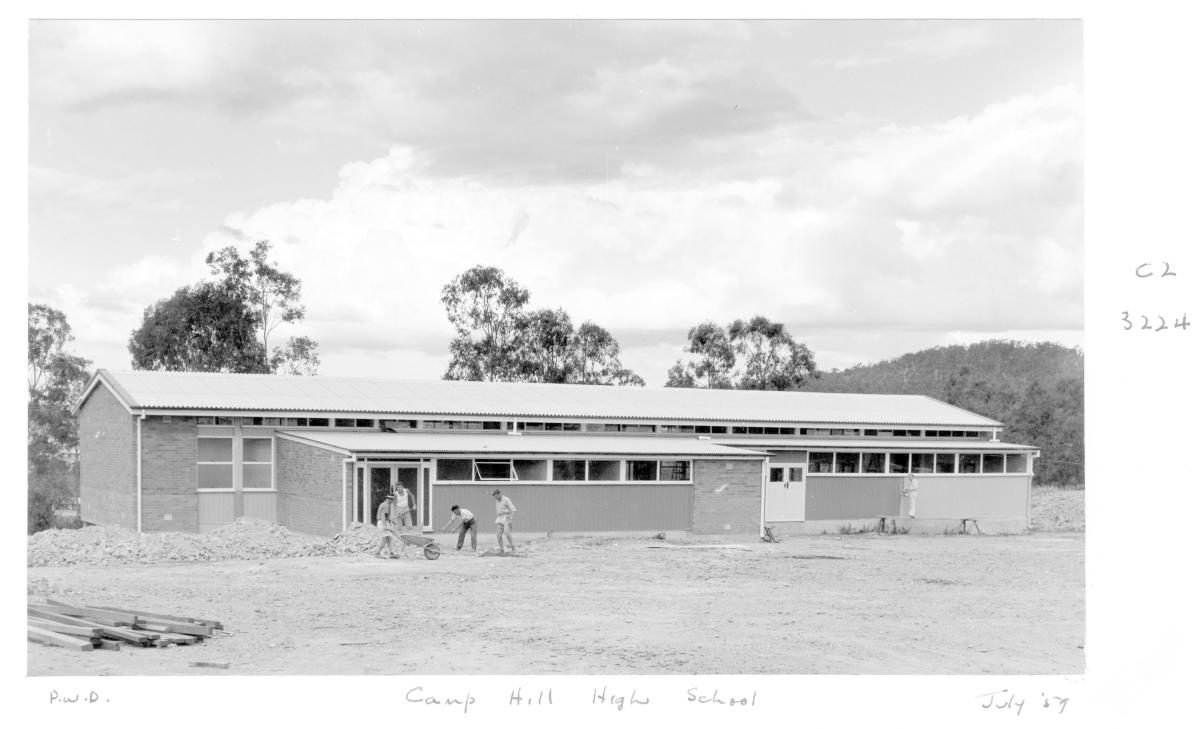 Camp Hill State High School - Brisbane, July 1959