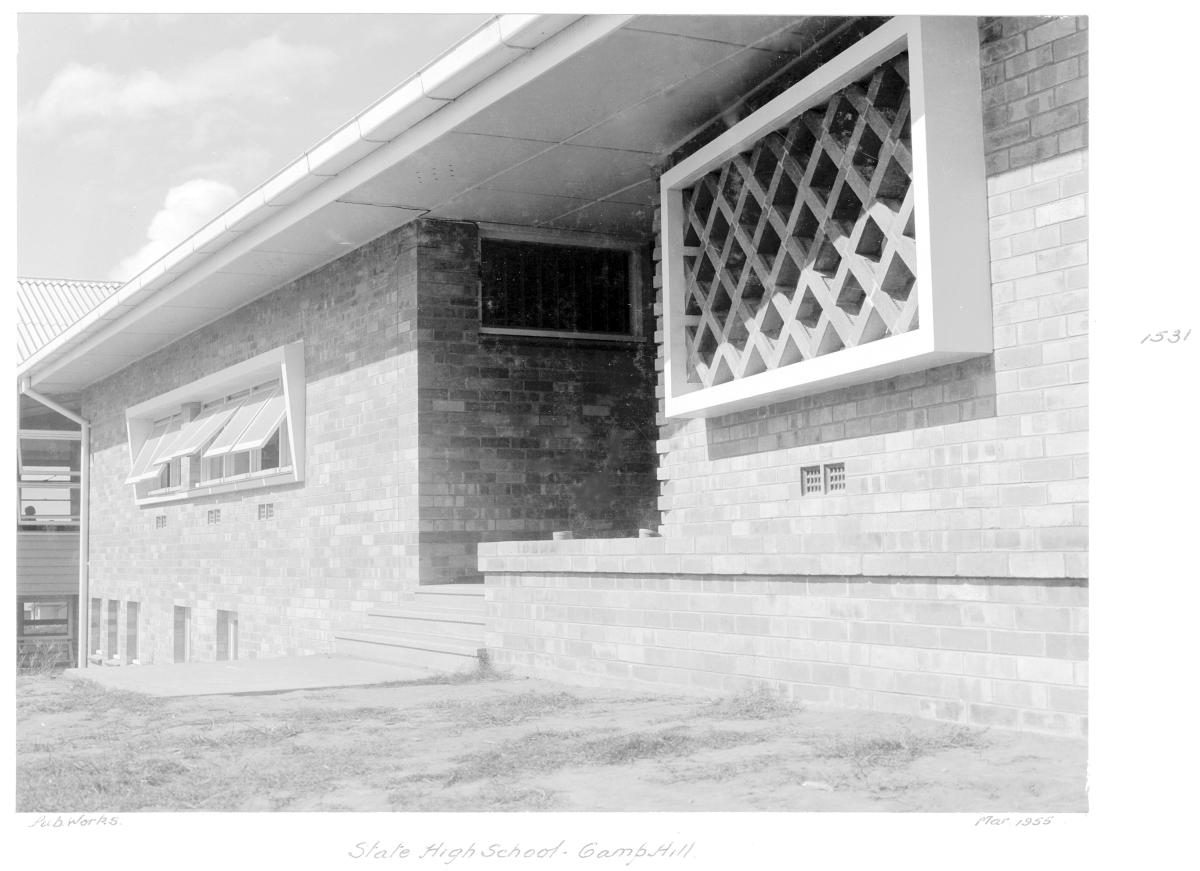 Camp Hill State High School - Brisbane, July 1959