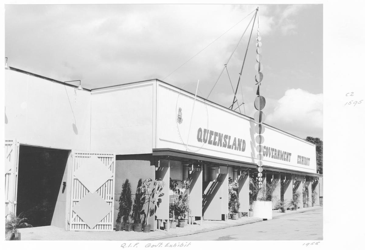 Queensland Industries Fair, Government exhibit - Brisbane, April-May 1955