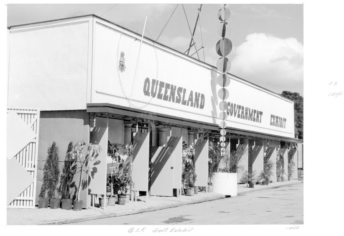 Queensland Industries Fair, Government exhibit - Brisbane, April-May 1955
