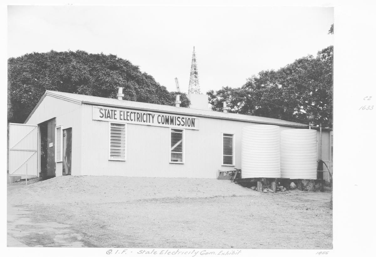 Queensland Industries Fair, Government exhibit, State Electricity Commission - Brisbane, April-May 1955
