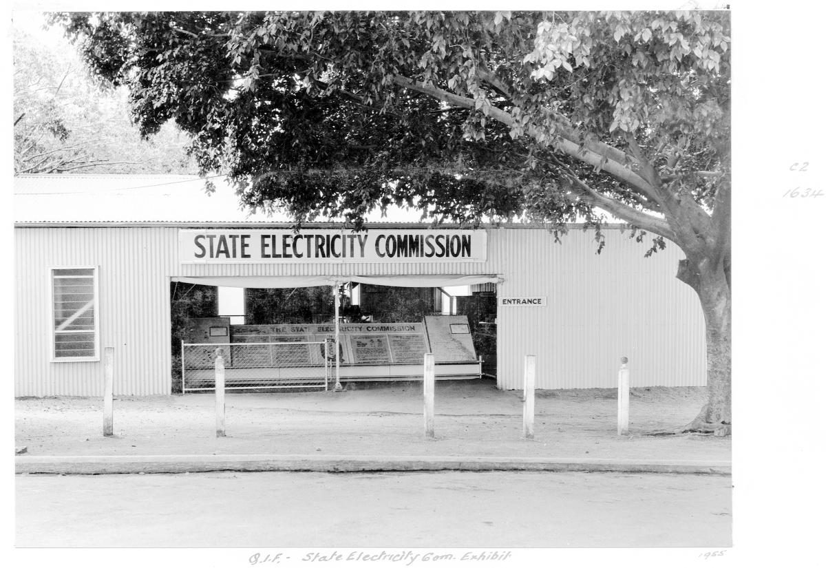 Queensland Industries Fair, Government exhibit, State Electricity Commission - Brisbane, April-May 1955