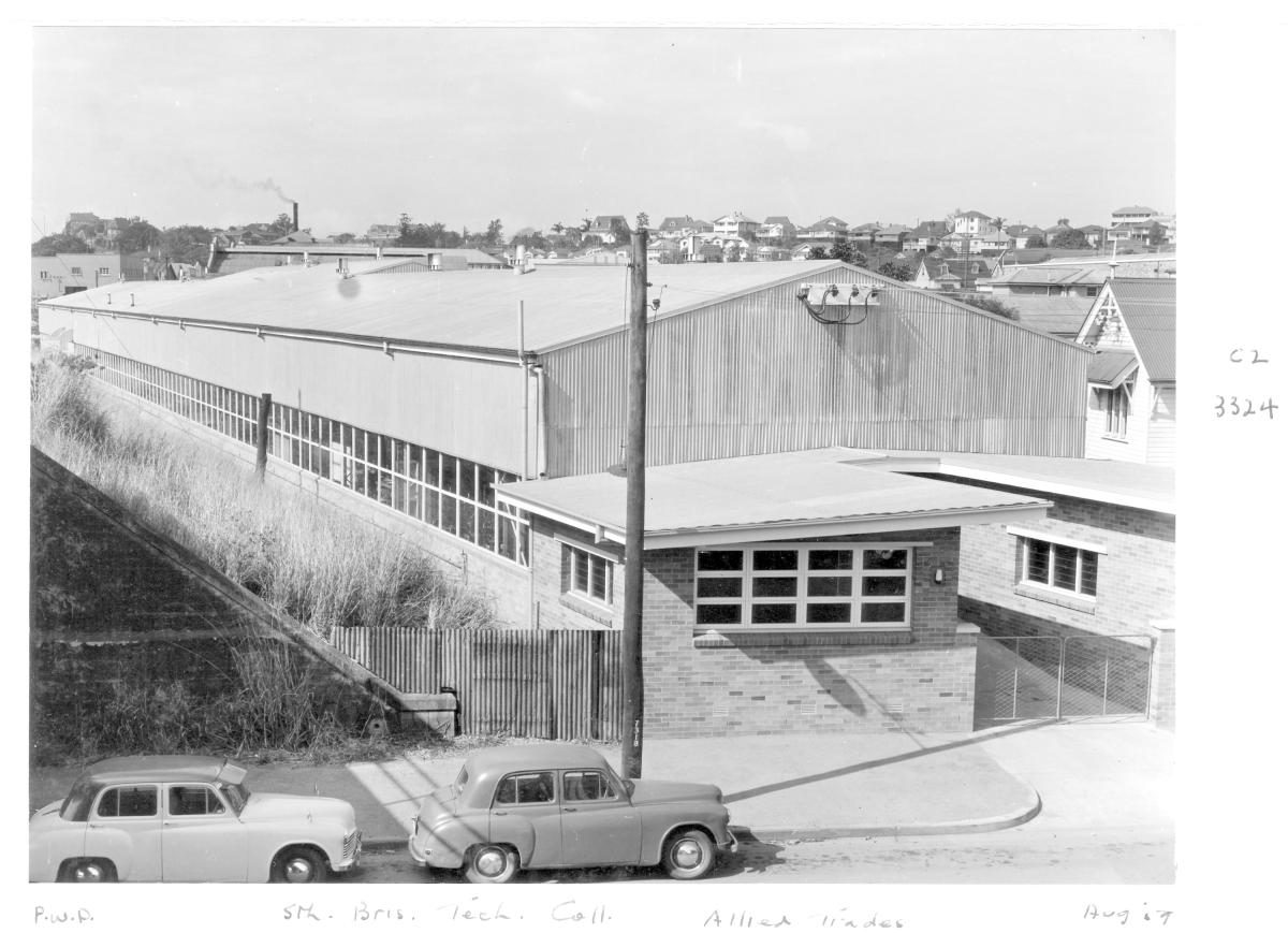 South Brisbane Technical College, Allied Trades building - Brisbane, August 1959