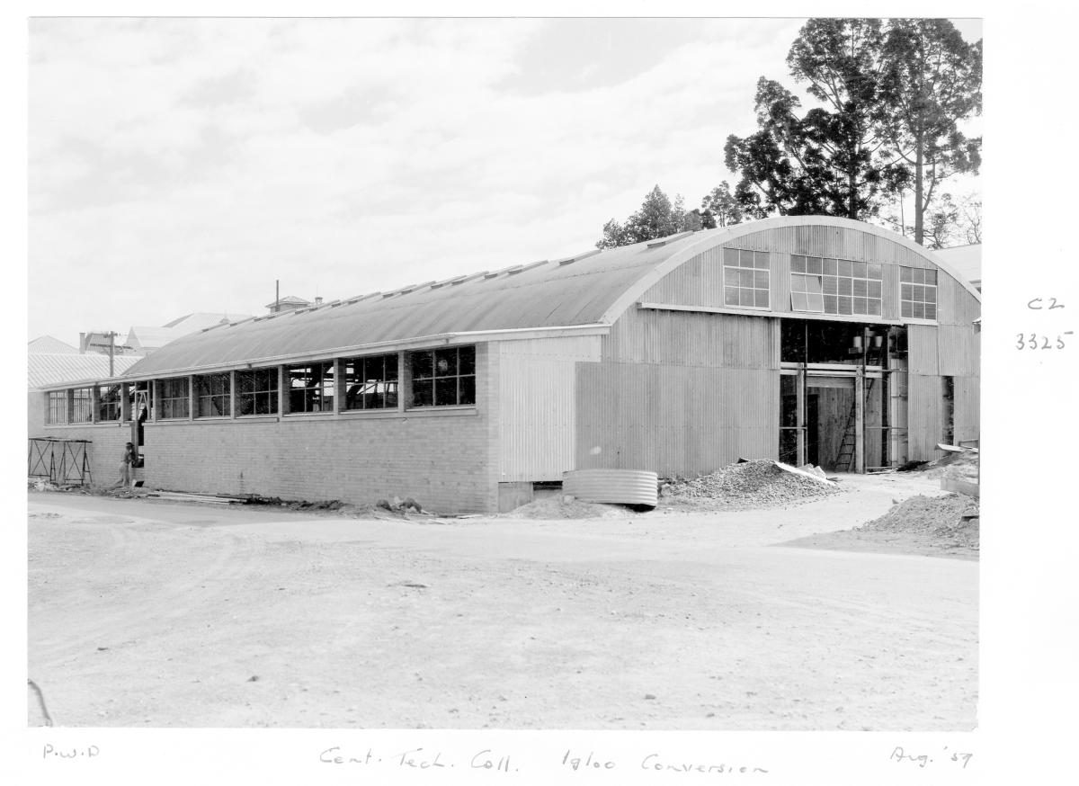 Central Technical College, igloo conversion - Brisbane, August 1959