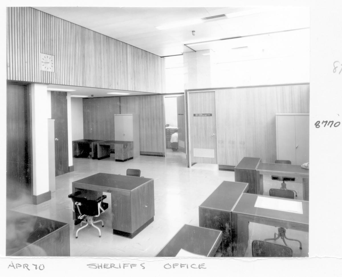District Court, Sheriff's office, George Street, Brisbane, April 1970