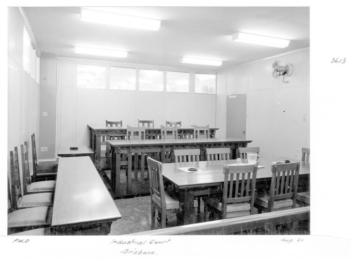 Industrial Court, Brisbane, August 1960
