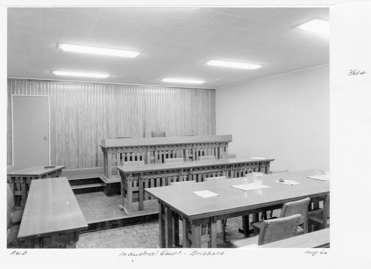 Industrial Court, Brisbane, August 1960