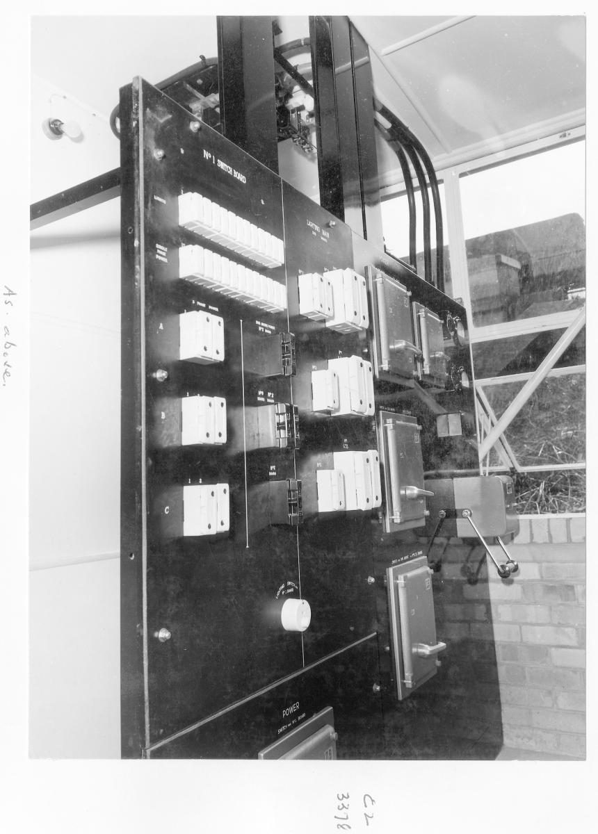 South Brisbane Technical College switchboard - Brisbane, September 1959