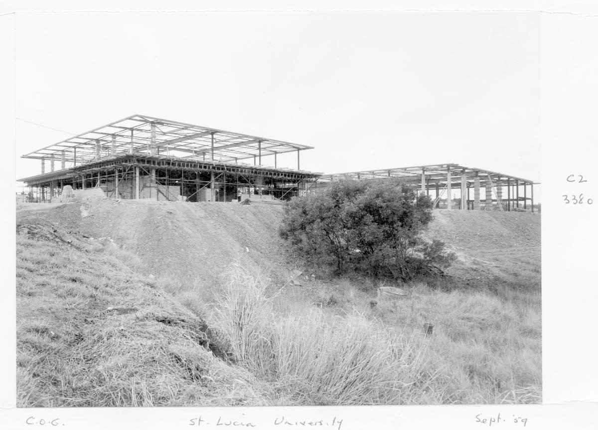 University of Queensland construction, St Lucia - Brisbane, September 1959