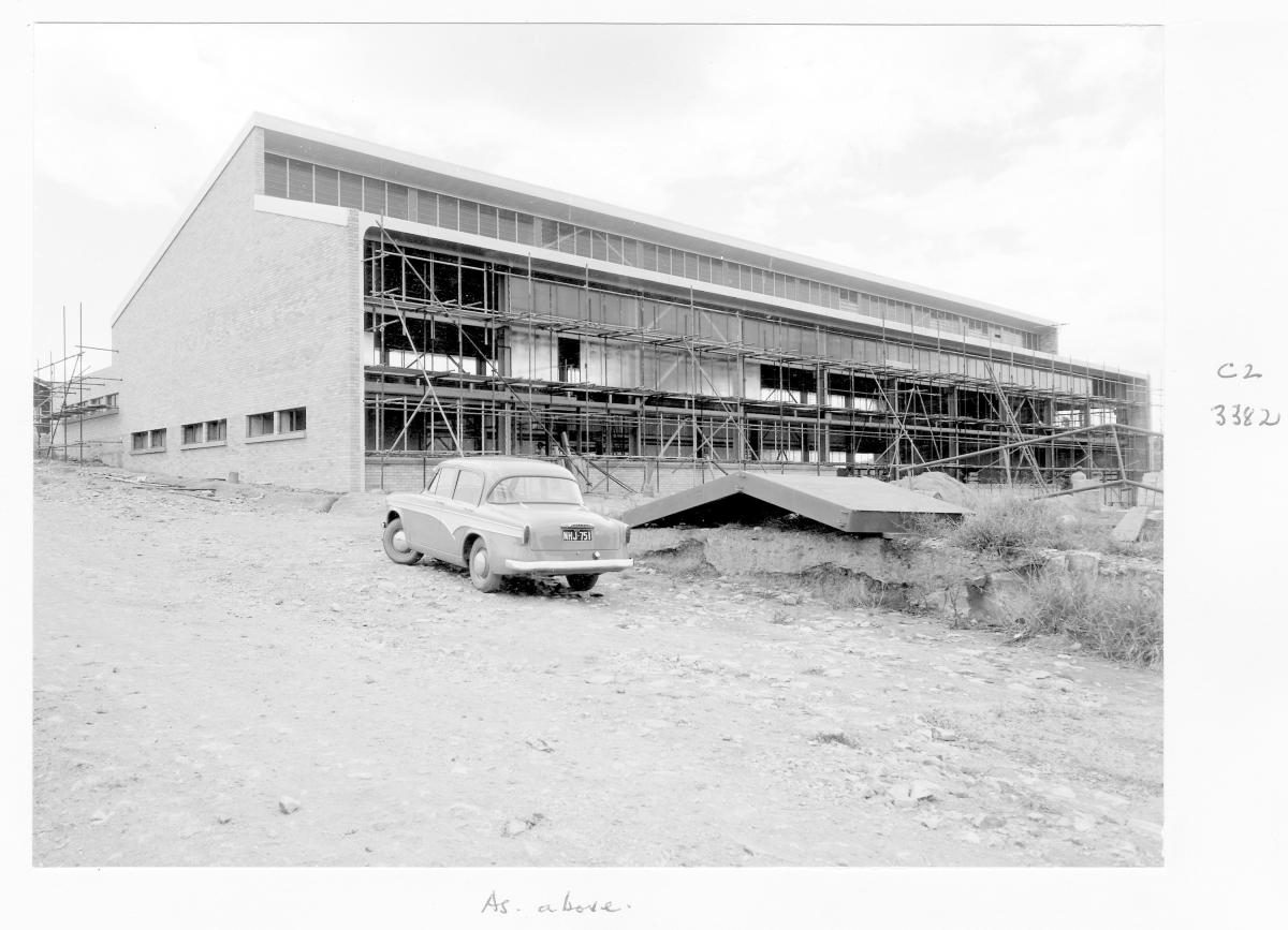 University of Queensland construction, St Lucia - Brisbane, September 1959