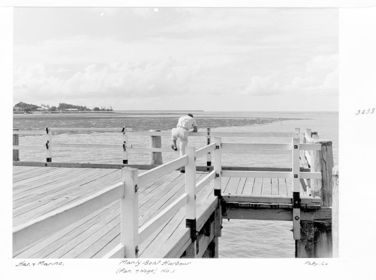 Manly Boat Harbour - Brisbane, February 1960