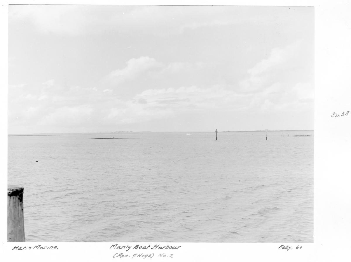 Manly Boat Harbour - Brisbane, February 1960