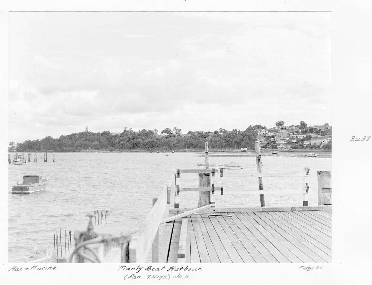Manly Boat Harbour - Brisbane, February 1960