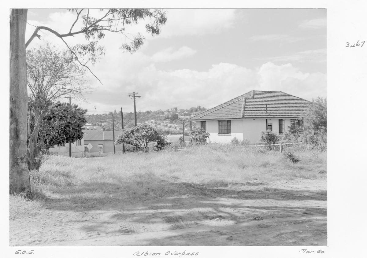 Construction of the Albion overpass - Brisbane, March 1960