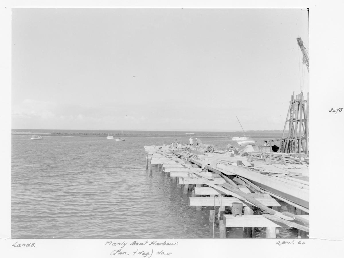 Manly Boat Harbour - Brisbane, April 1960