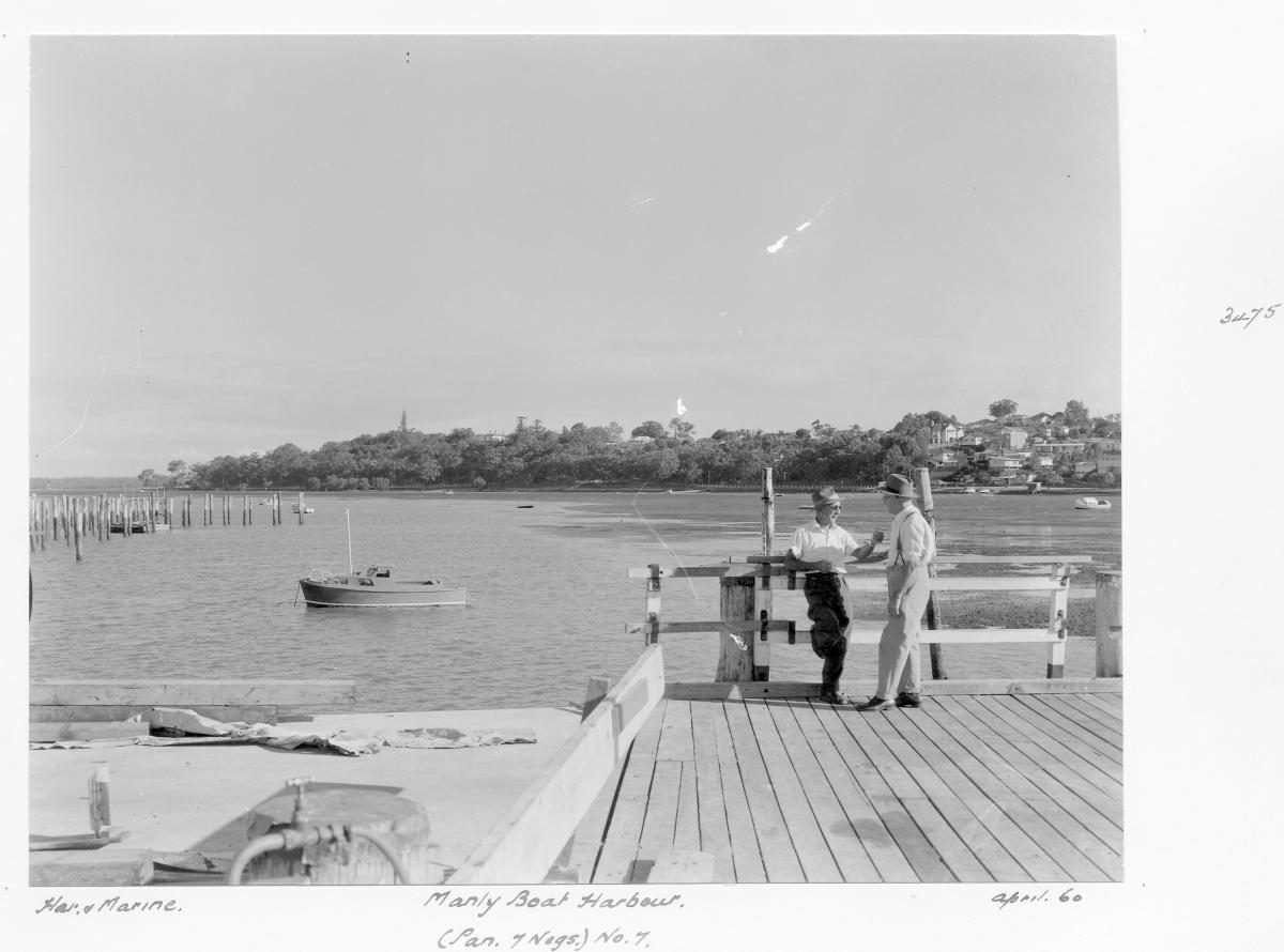Manly Boat Harbour - Brisbane, April 1960