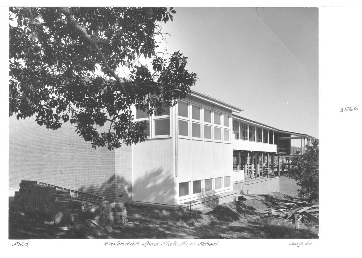 Cavendish Road State High School - Brisbane, August 1960