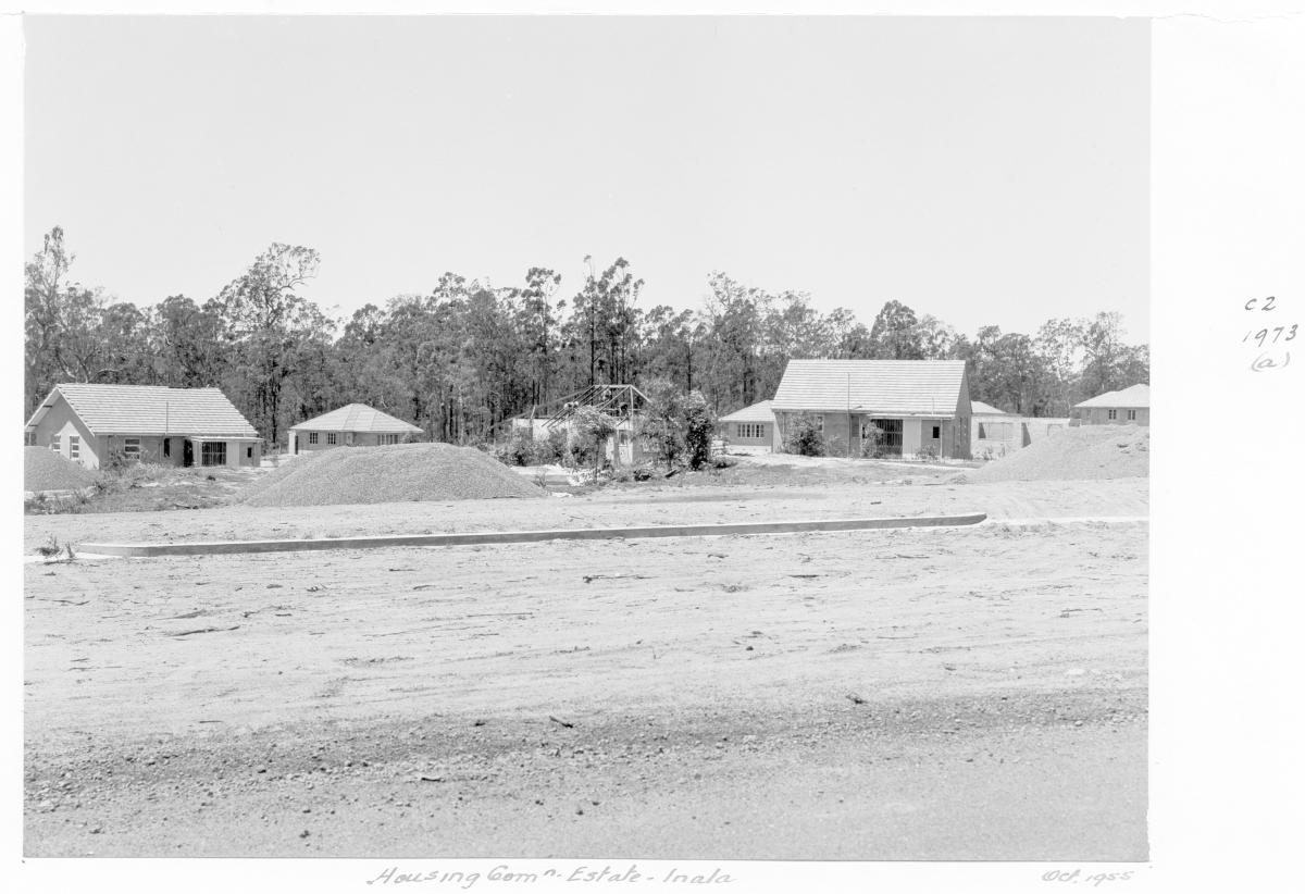 Housing Commission estate at Inala, Brisbane, October 1955