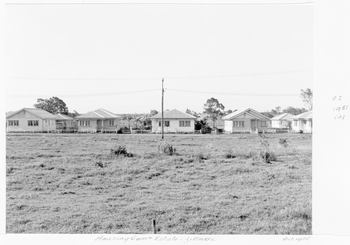 Housing Commission estate, Zillmere - Brisbane, October 1955