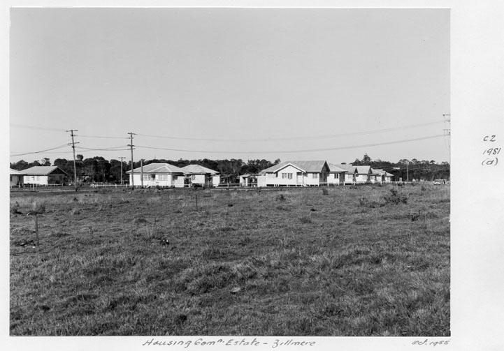 Housing Commission estate, Zillmere - Brisbane, October 1955