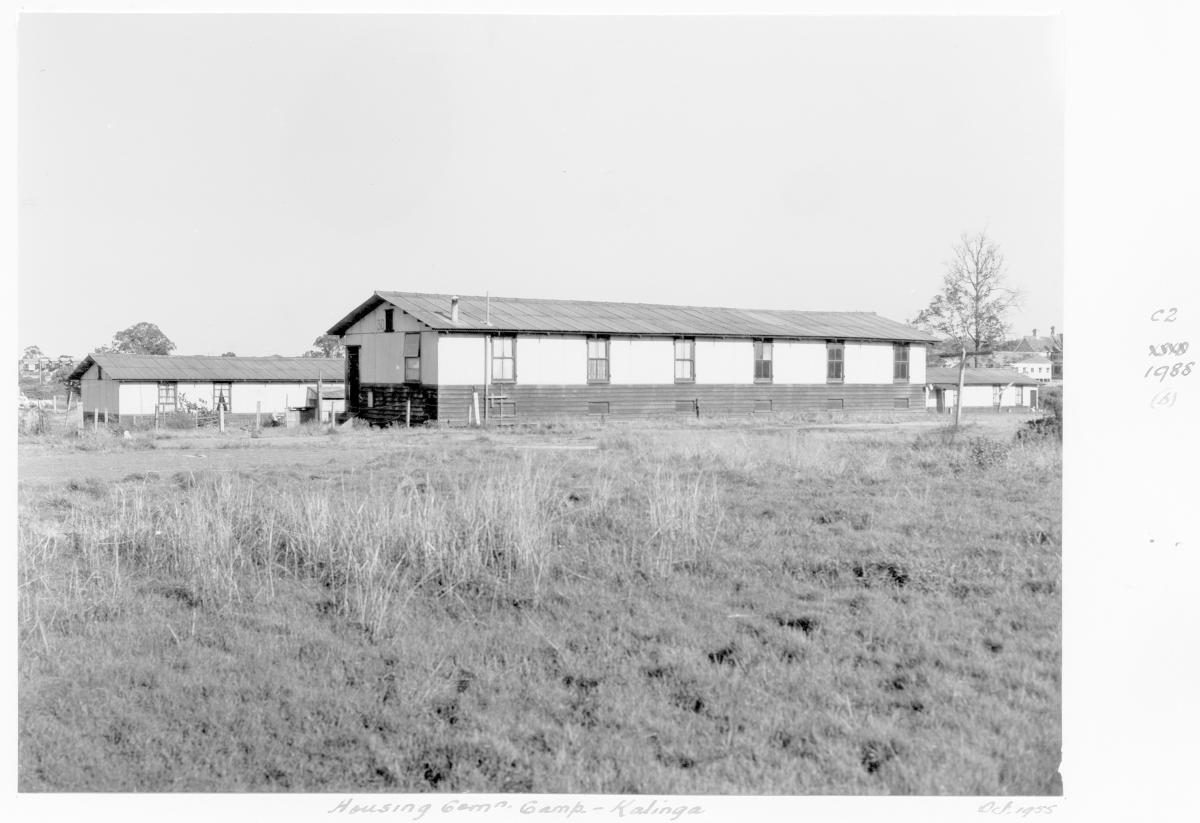 Housing Commission camp, Kalinga - Brisbane, October 1955