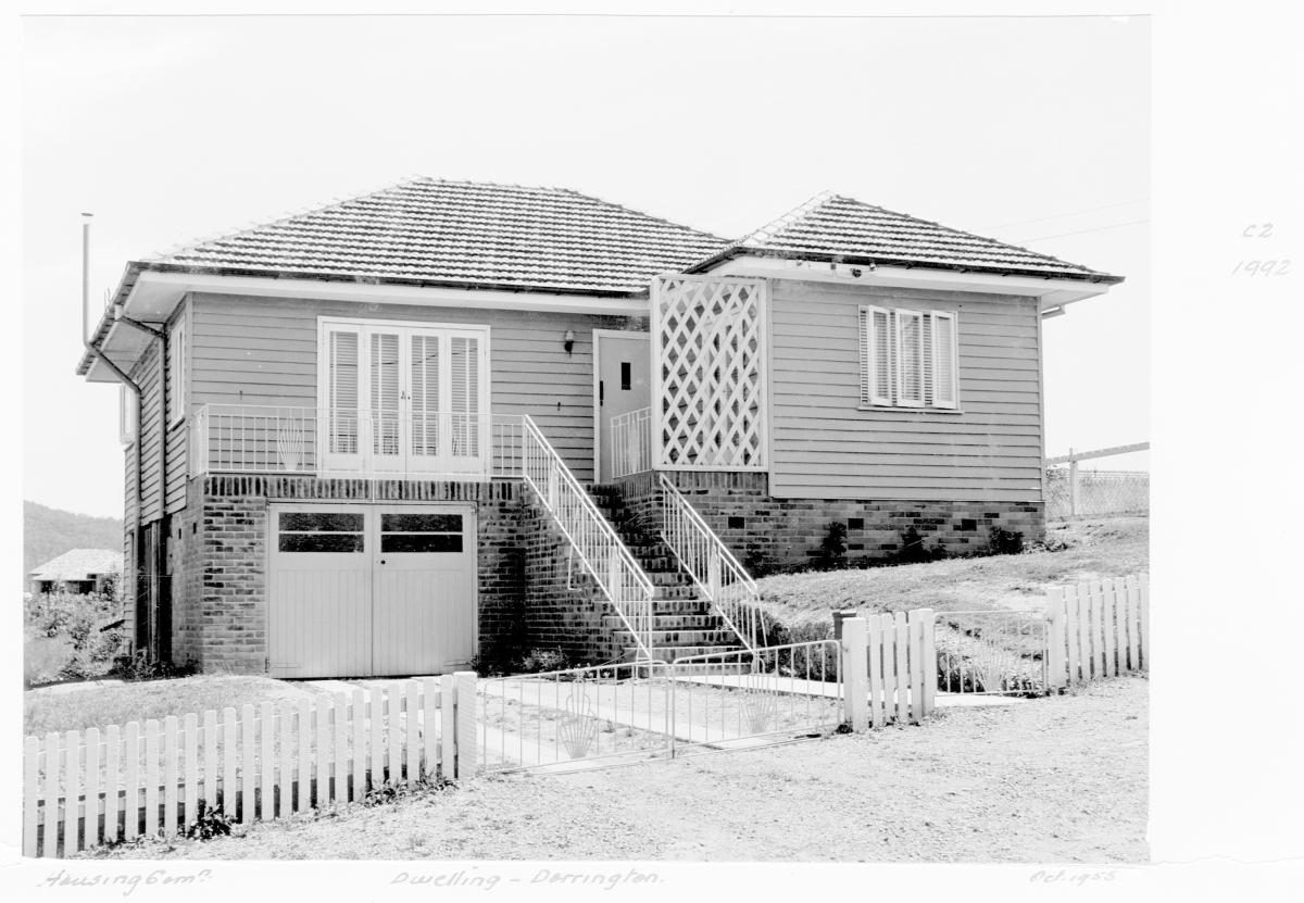 Housing Commission dwelling, Dorrington - Brisbane, October 1955