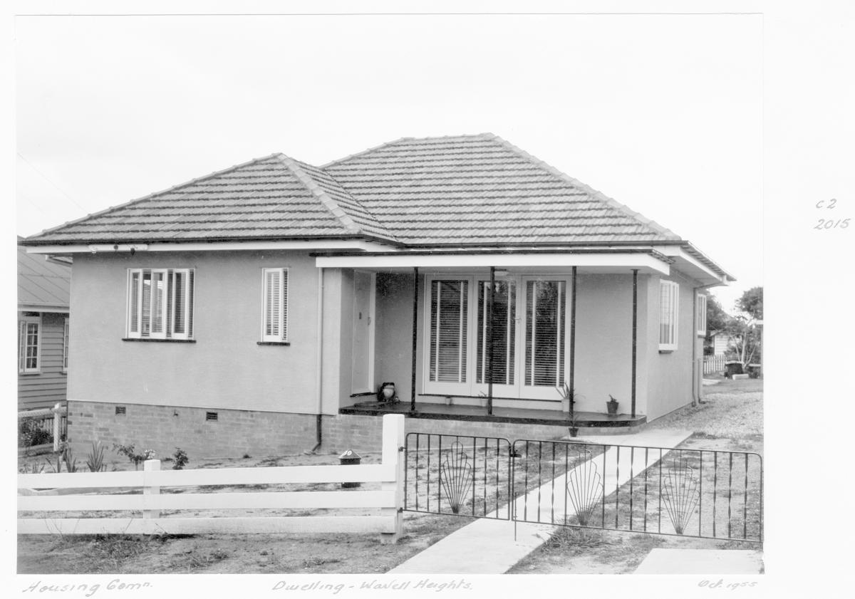 Housing Commission dwelling, Wavell Heights - Brisbane, October 1955