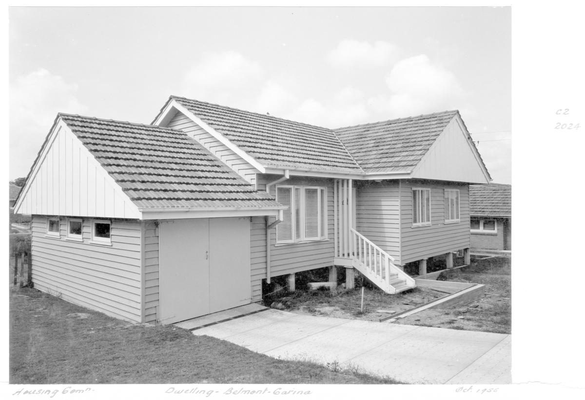 Housing Commission dwelling, Belmont, Carina - Brisbane, October 1955