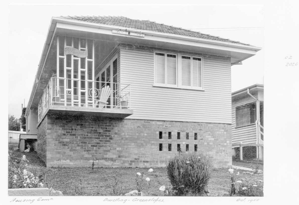 Housing Commission dwelling, Greenslopes - Brisbane, October 1955