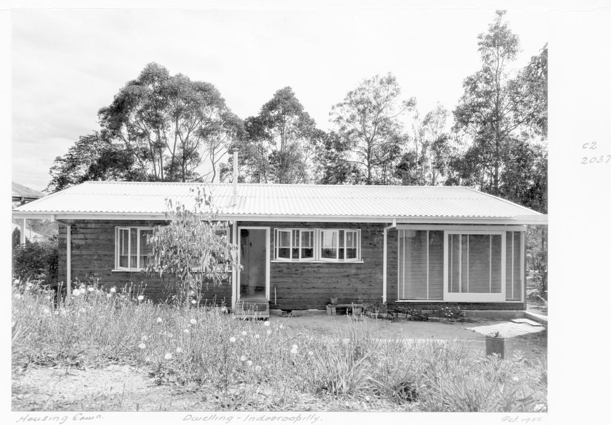 Housing Commission dwelling, Indooroopilly - Brisbane, October 1955