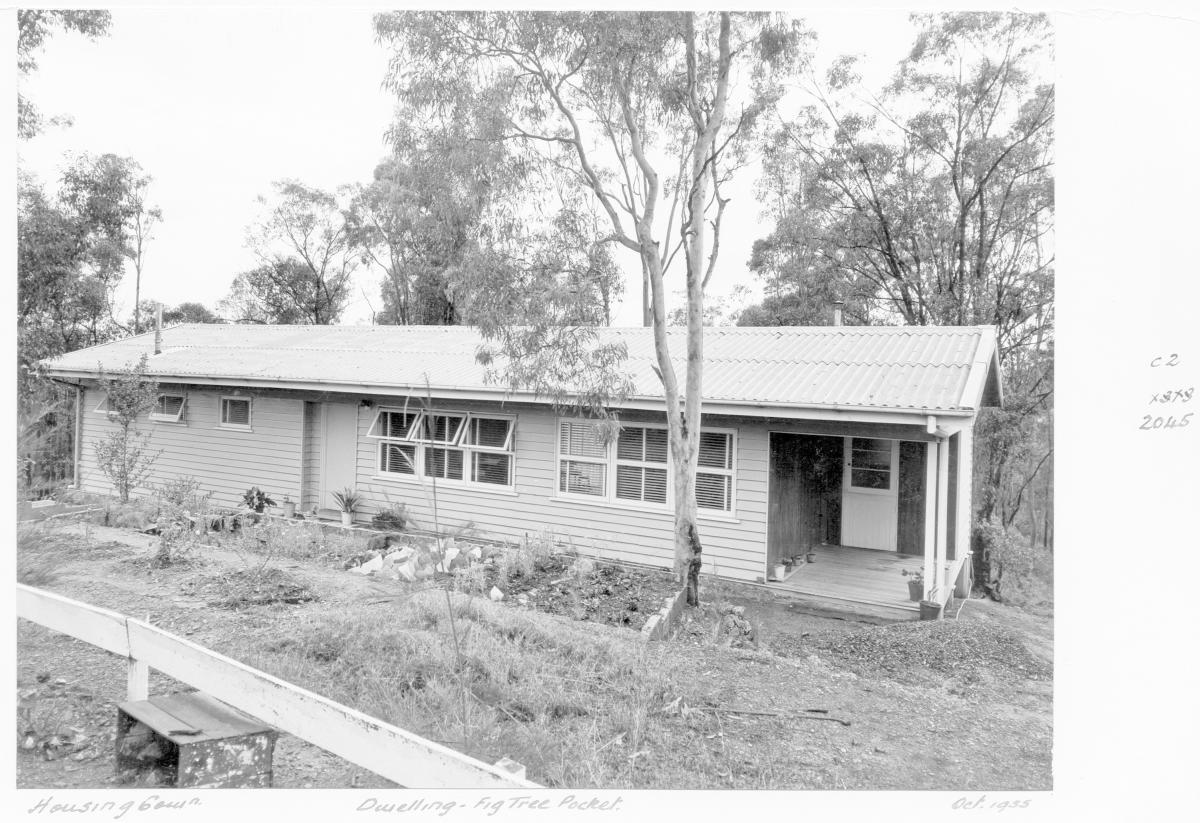 Housing Commission dwelling, Fig Tree Pocket - Brisbane, October 1955