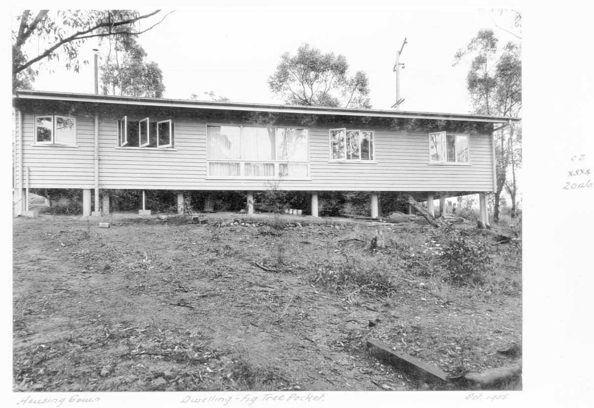 Housing Commission dwelling, Fig Tree Pocket - Brisbane, October 1955