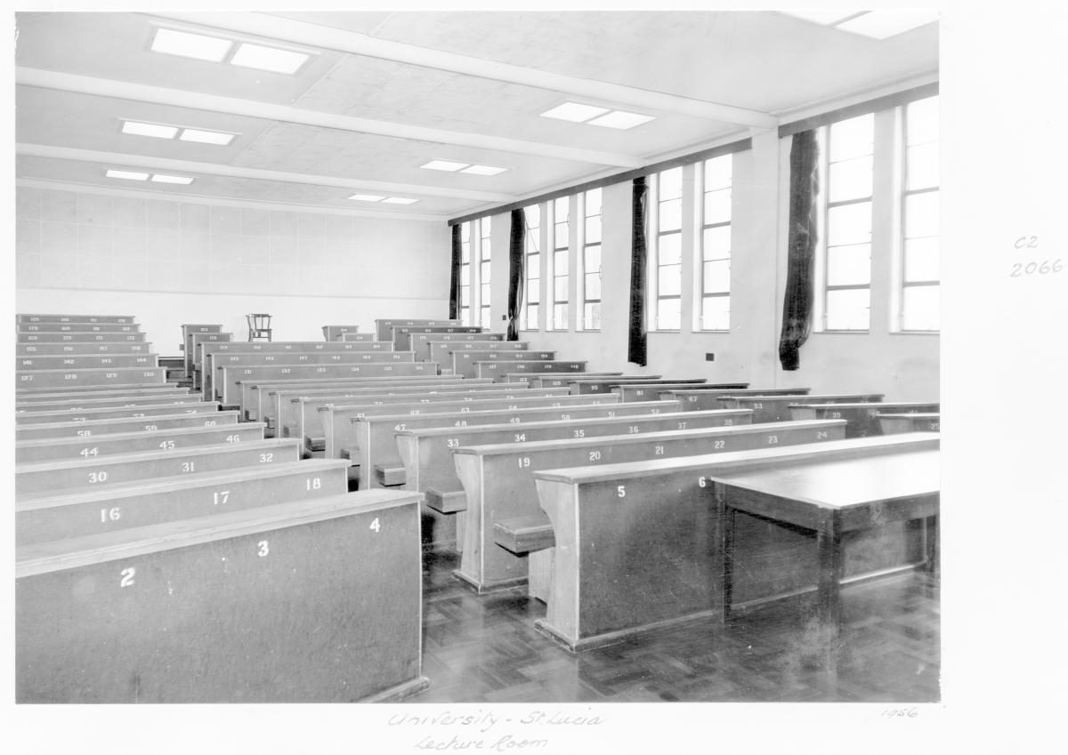 University of Queensland, lecture room, St Lucia - Brisbane, 1956