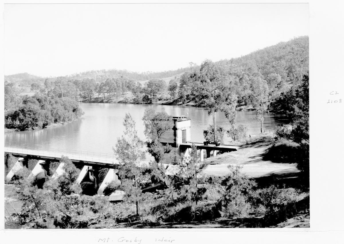 Mount Crosby Weir - Brisbane, 1956