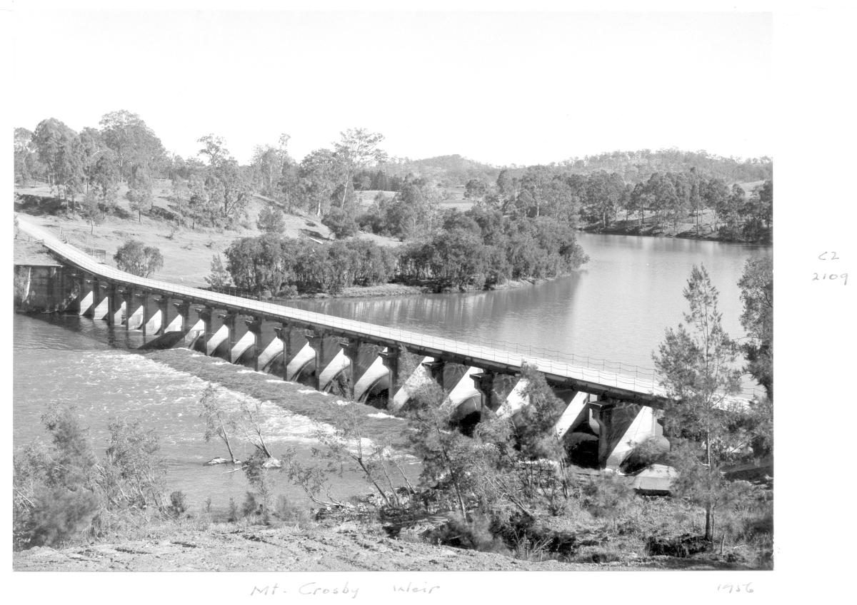 Mount Crosby Weir - Brisbane, 1956