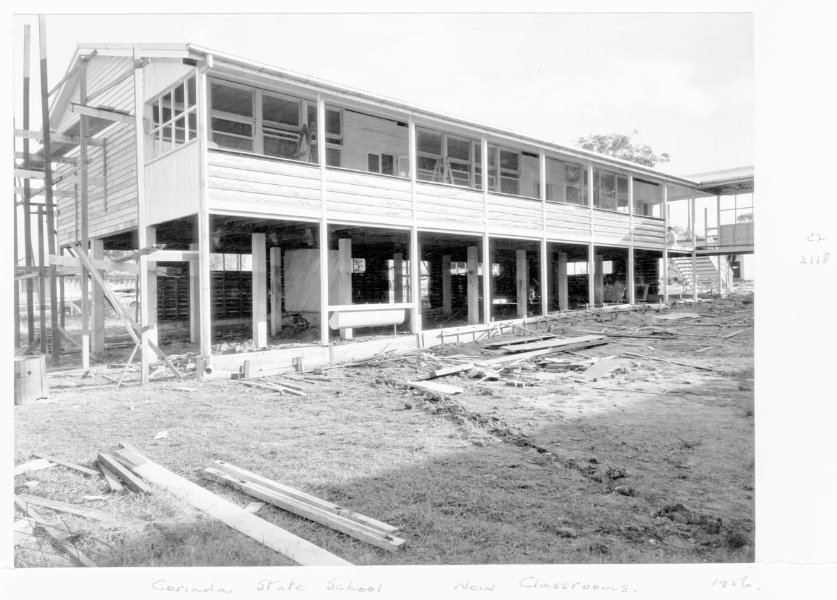 Corinda State School new classrooms - Brisbane, 1956