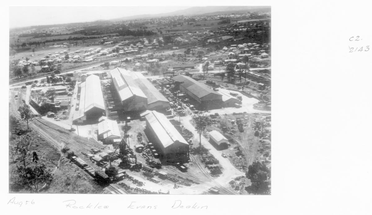 Evans Deakin Rocklea - Brisbane, August 1956
