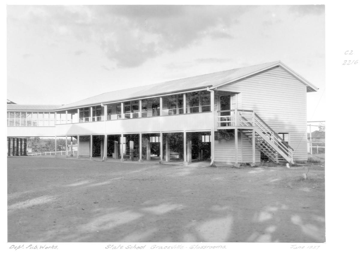 Graceville State School additional classrooms - Brisbane, June 1957