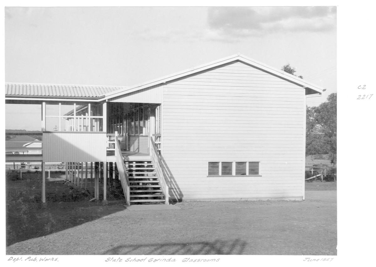 Corinda State School classrooms - Brisbane, June 1957