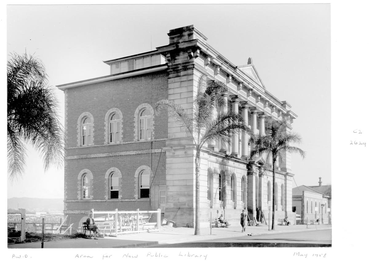 Area for the New Public Library, Brisbane, May 1958