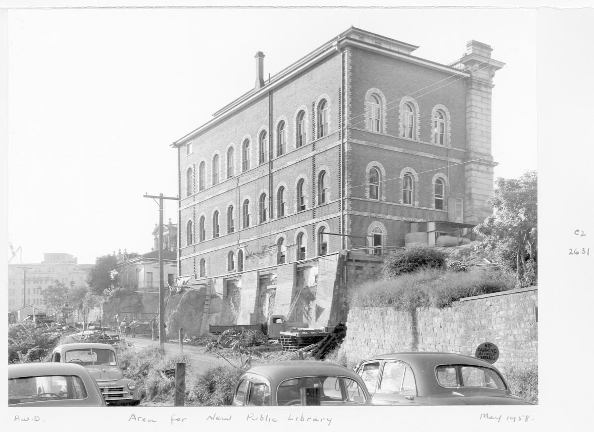 Area for the New Public Library, Brisbane, May 1958