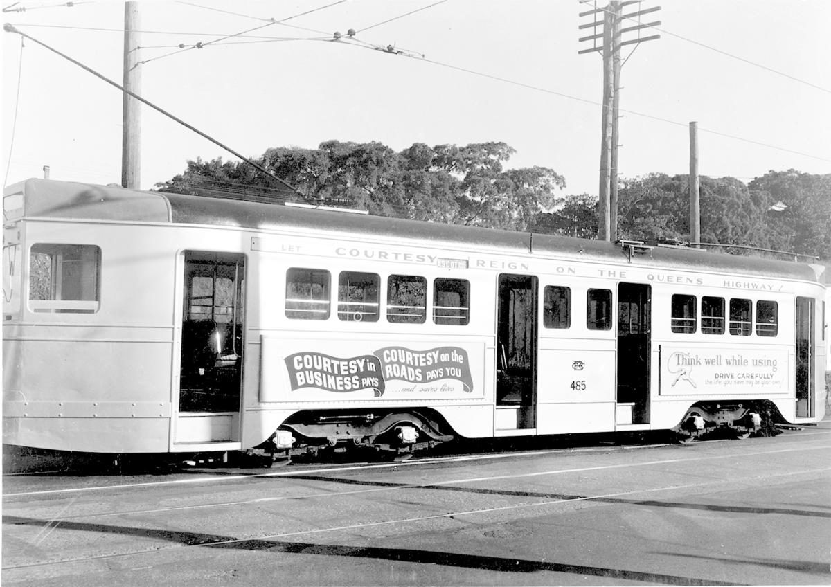 Road Safety Council tramway - Brisbane, 1955
