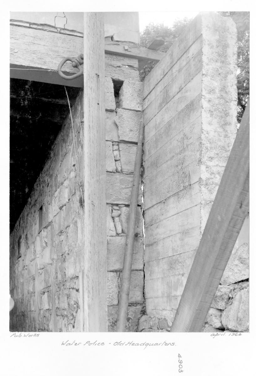 Water Police old Headquarters, Brisbane, April 1964