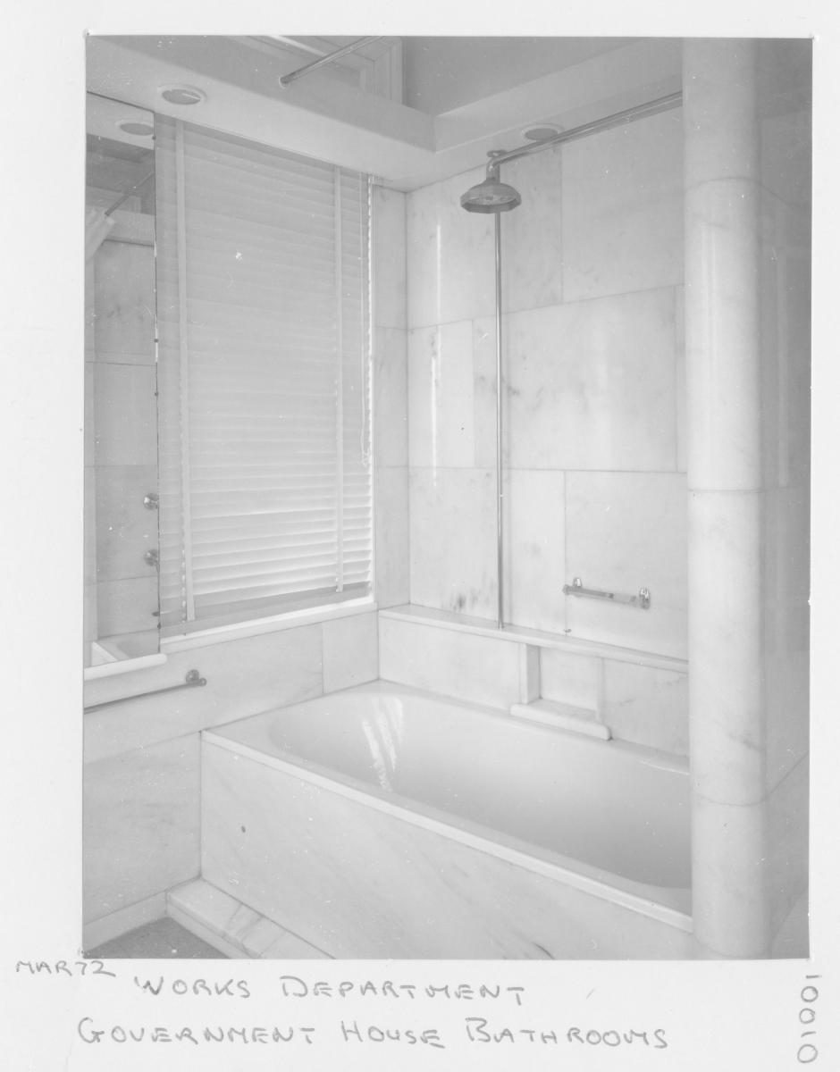 Government House bathrooms - Brisbane, March 1972