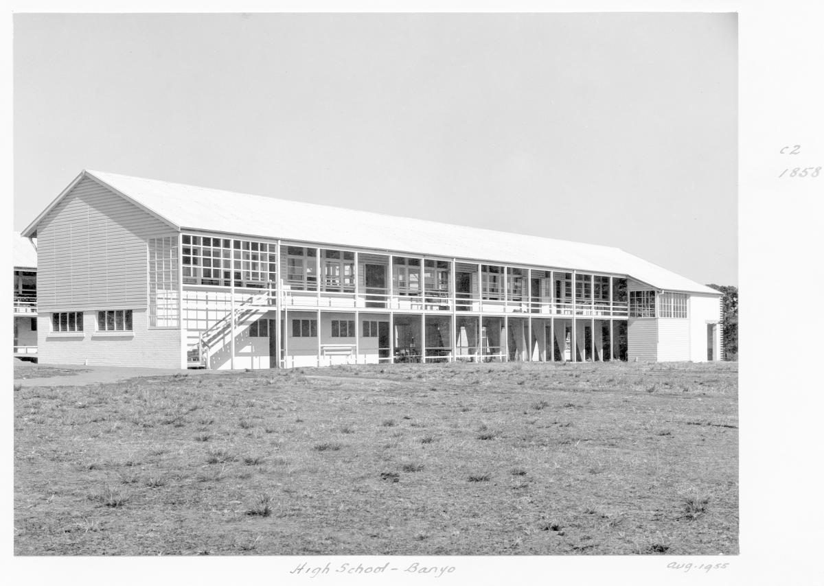 Banyo State High School - Brisbane, August 1955