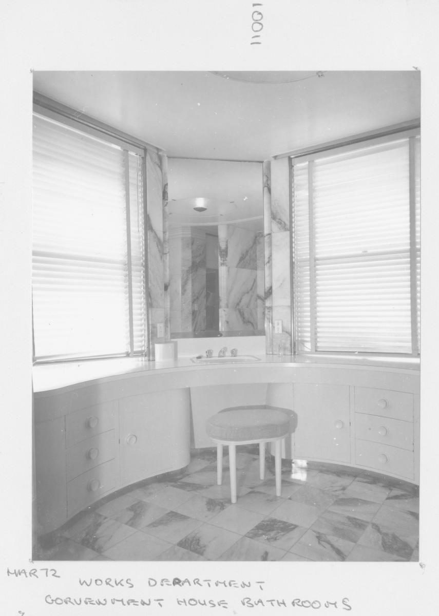 Government House bathrooms - Brisbane, March 1972