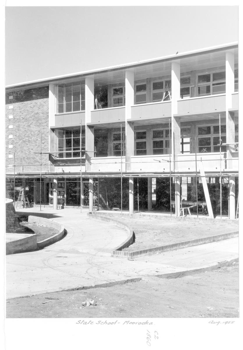 Moorooka State School construction - Brisbane, August 1955