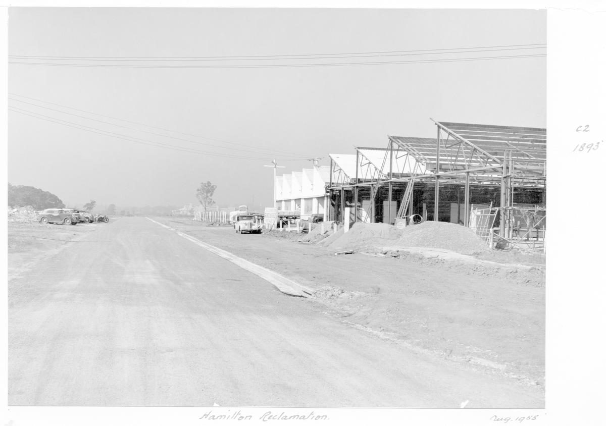 Reclamation for William Brooks at Hamilton - Brisbane, August 1955
