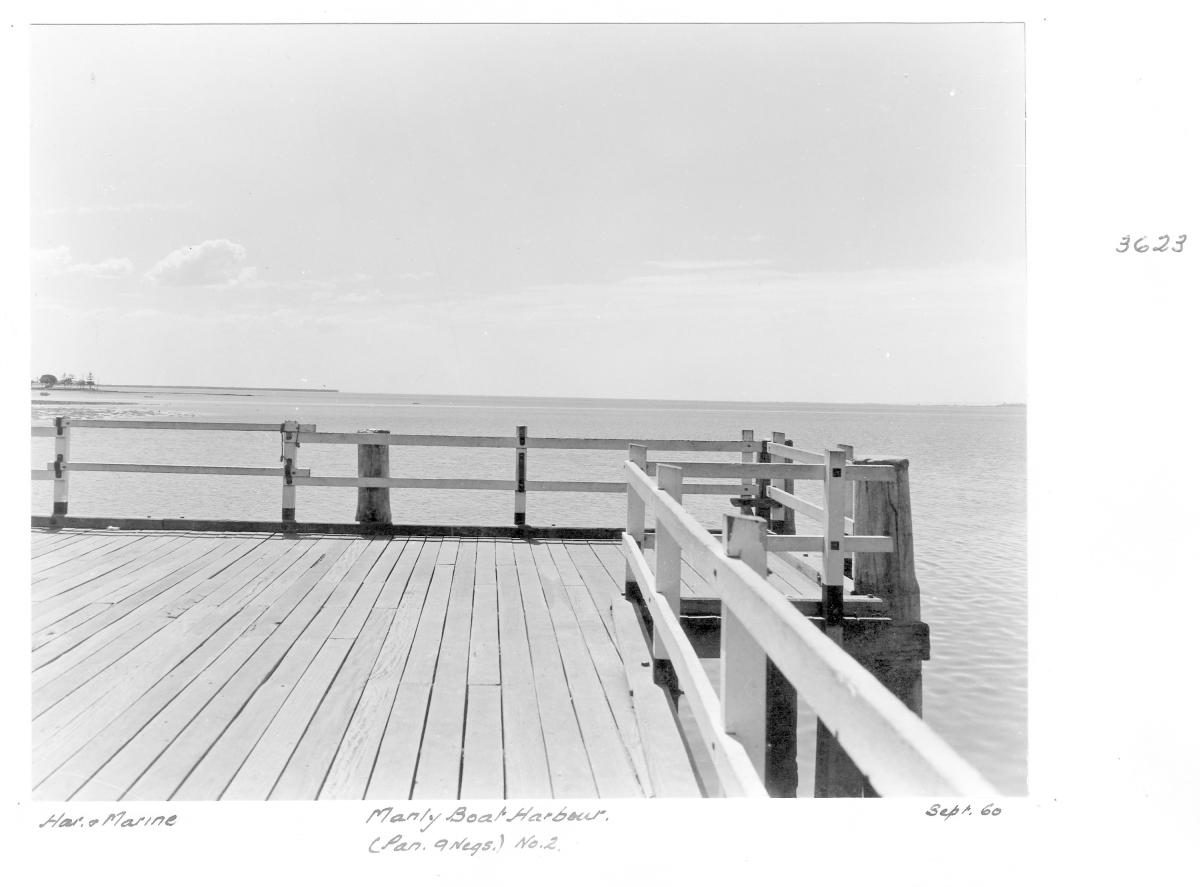 Manly Boat Harbour - Brisbane, September 1960